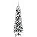 Albero di Natale artificiale con 150 LED Bianco 150 cm - Foto miniatura 4