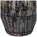 Vaso In Metallo Grigio Invecchiato 40x40x65 - Foto miniatura 6