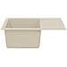 Lavello Beige 620 x 500 mm 80% Quarzo e 20% Resina - Foto miniatura 3