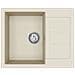 Lavello Beige 620 x 500 mm 80% Quarzo e 20% Resina - Foto miniatura 6