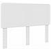 Struttura del letto Bianco 150 x 200 cm Legno Ingegnerizzato - Foto miniatura 7