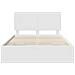 Struttura del letto Bianco 150 x 200 cm Legno Ingegnerizzato - Foto miniatura 8