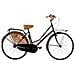Bici Misura 26 Donna Linea Olanda Retro Bicicletta City Bike Senza Cambio Manubrio Alluminio Completa Di Accessori Con Luci Led - 46 Nero - Foto miniatura 1