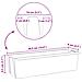 Fioriere per Euro pallet 12 pcs Nero 36 x 13,5 x 9,5 cm - Foto miniatura 8