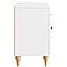 Mobile TV Bianco Lucido 89 x 34,5 x 60 cm Legno ingegnerizzato - Foto miniatura 5