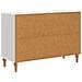 Mobile TV Bianco Lucido 89 x 34,5 x 60 cm Legno ingegnerizzato - Foto miniatura 6