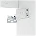 Mobile da Bagno Bianco Lucido 30 x 41 x 50 cm - Foto miniatura 7