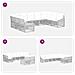 Set Divano da Giardino 9 pcs Grigio polyrattan - Foto miniatura 7