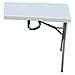 Tavolo pieghevole e portatile in valigetta in acciaio piano in HDPE - Foto miniatura 2