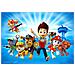 Set 2 Puzzle Paw Patrol Cm 26 X 18 - 12 Pezzi Per Bambini Età  3 Anni - Foto miniatura 2