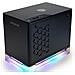 Case A1 Mini Tower Mini-ITX con Alimentatore Colore Nero - Foto miniatura 3