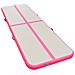 Tappetino Ginnastica Gonfiabile Con Pompa 300x100x10cm Pvc Rosa - Foto miniatura 4