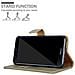 Custodia Compatibile Con Honor 8 Pro In Marrone Cappuccino - Coperchio Protettiva Con Chiusura Magnetica, Funzione Stand E Tasca Per Le Carte - Foto miniatura 2