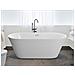 Vasca Da Bagno Freestanding 160cm Bianca Havana - Foto miniatura 1
