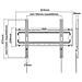 Fissaggio A Parete Per Tv 37-70"", Strongline-42 - Foto miniatura 3