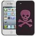 Pirate Series Custodia rigida per iPhone 4 - Nero / Rosa - Foto miniatura 1