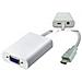 HDMVGA2 HDMI VGA Bianco cavo e adattatore video - Foto miniatura 1