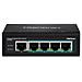 TI-PG50 Switch di Rete Non Gestito Gigabit Ethernet (10/100/1000) Supporto Power over Ethernet (PoE) Nero - Foto miniatura 3