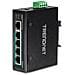 TI-PG50 Switch di Rete Non Gestito Gigabit Ethernet (10/100/1000) Supporto Power over Ethernet (PoE) Nero - Foto miniatura 1