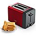 Tostapane TAT4P424 a 2 Fette Potenza 970 W Colore Nero /Rosso - Foto miniatura 2