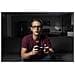 Occhiali Videogiochi E Computer | Modello: Vertex- Leggi Forza +1.5, Colore Del Cornice: Onyx, Tinta De Lenti: Ambra (blocca 65% Luce Blu E 100% Uv Luce) | Luce Blu Bloccanti | Lente Brevettata - Foto miniatura 6