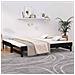 Dormeuse Estraibile Nera 2x (80x200) Cm Legno Massello Di Pino - Foto miniatura 8