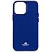 Cover Iphone 13 Pro Silicone Effetto Brillante Pearl Jelly Mercury Blu - Foto miniatura 1