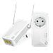 Powerline Wi-Fi 600 Kit V2 Range di 300 metri Plug & Play - Foto miniatura 14