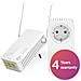 Powerline Wi-Fi 600 Kit V2 Range di 300 metri Plug & Play - Foto miniatura 1