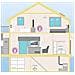 Powerline Wi-Fi 600 Kit V2 Range di 300 metri Plug & Play - Foto miniatura 12