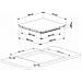 Piano Cottura HII64401MT a Induzione 4 Zone Cottura da 58 cm Colore Nero - Foto miniatura 4