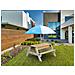 Nick Sand & Water Picnic Table Brown /white - Umbrella Blue /white Tavolo per sabbia e acqua - Foto miniatura 10
