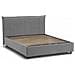 Letto Matrimoniale Ilenia, Letto Contenitore Con Rivestimento In Tessuto, 100% Made In Italy, Apertura Frontale, Con Materasso Cm 160x200 Incluso, Grigio - Foto miniatura 3