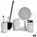 Set Da Bagno Bianco Polipropilene (6 Unità) - Foto miniatura 1
