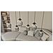 Lampada A Sospensione Verdi - Nero - Metallo - 115x22x140 Cm - Foto miniatura 4