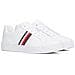 Essential Sneaker Stripes Sneakers Pelle Scarpe Donna Bianco Eu 36, Fw0fw07779 Ybs - Foto miniatura 1