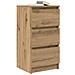 Credenza Rovere Artigianale 37,5x35x76 cm in Legno Multistrato - Foto miniatura 8