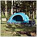Tenda da Campeggio 2 Persone Blu a Rilascio Rapido - Foto miniatura 2