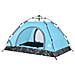 Tenda da Campeggio 2 Persone Blu a Rilascio Rapido - Foto miniatura 4