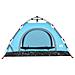 Tenda da Campeggio 2 Persone Blu a Rilascio Rapido - Foto miniatura 5