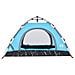Tenda da Campeggio 2 Persone Blu a Rilascio Rapido - Foto miniatura 7