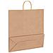 Sacchetti di Carta 250 pz con Manici Marrone 45x17x48 cm - Foto miniatura 9