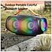 Altoparlante Bluetooth Impermeabile Con Luci Rgb - Nero - Foto miniatura 3