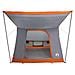 Tenda da campeggio Grigio e arancione 223 x 163 x 130 cm - Foto miniatura 4