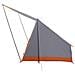 Tenda da campeggio Grigio e arancione 223 x 163 x 130 cm - Foto miniatura 5