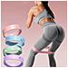 Set Di Bande Di Resistenza Per Yoga - 4 Bande Elastiche Antiscivolo In Silicone Per Fitness A Casa, Squat E Allenamento Dei Glutei - Foto miniatura 4