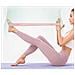 Set Di Bande Di Resistenza Per Yoga - 4 Bande Elastiche Antiscivolo In Silicone Per Fitness A Casa, Squat E Allenamento Dei Glutei - Foto miniatura 5