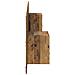Testata con Comodino 3 pcs Legno vecchio Legno multistrato - Foto miniatura 8