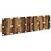 Testata con Comodino 3 pcs Legno vecchio Legno multistrato - Foto miniatura 9