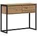 Tavolino Rovere Artigianale 100 x 36 x 75 cm Legno multistrato - Foto miniatura 1